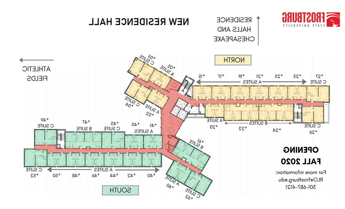 新宿舍楼平面图